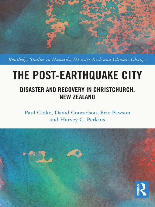Title details for The Post-Earthquake City by Paul Cloke - Available